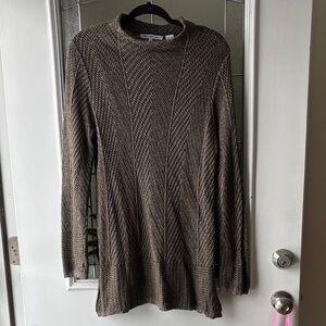 Eight Eight Eight Textured Brown Sweater